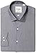 Ben Sherman Men's Black and White Dobby Striped Shirt