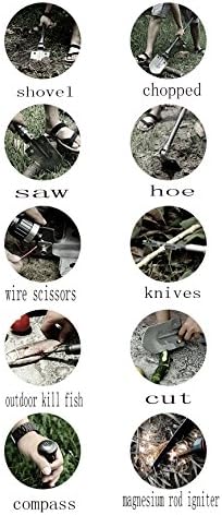 DASKY Multifunction King Kong Shovel Simple Tools Camping Equipment multi-fold shovel outdoor camping tools