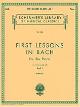 First Lessons in Bach - Book 1: Piano Solo