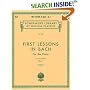 First Lessons in Bach - Book 1: Piano Solo