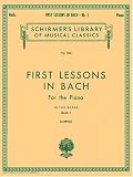 First Lessons in Bach - Book 1: Piano Solo