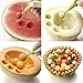 Watermelon Slicer and Server Tongs Cutter Corer Knife - Melon Baller Scoop - GIFT BOX By Maestro of Comfort - As Seen on TV STAINLESS STEEL GIFT - Vegetables Peeler + E-Book