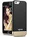 iPhone 6S Case, VENA [iSlide] Dock-Friendly Ultra Slim Fit Hard PolyCarbonate Case for Apple iPhone 6S (2015) / iPhone 6 (2014) - Black / Champagne Gold