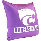 My Team Kansas St. Wildcats Squishy Microbead Square Pillow