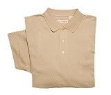 Big and Tall Gray or Tan Colored One Pocket Knit Shirt