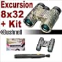 Bushnell Excursion 8X32 Binocular Realtree AP Camo + Accessory Kit - Includes Reconditioned Item