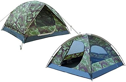 Sporting goods-Premium® Family Camouflage Tent- 3 Dome Backpacking Tent