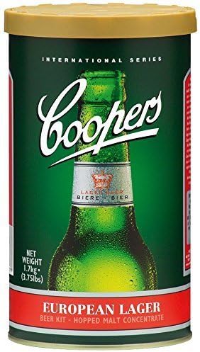Coopers DIY European Lager Brew Can by Coopers DIY LLC dba Mr Beer