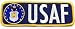 US Air Force Insignia Shoulder Patch USAF Embroidered Iron-On Military Veteran Emblem