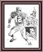 Kansas City Chiefs Framed Johnny Robinson Kansas City Chiefs By Michael Mellett 26 X 30 - Cherry