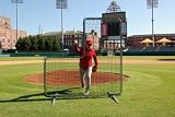 Trigon Sports B427744N ProCage Pitcher s L-Screen Replacement Net 7 ft. x 7 ft