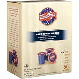 Timothy's World Coffee, Breakfast Blend for Keurig Brewers, 50-Count K-Cups