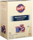 Timothy's World Coffee, Breakfast Blend for Keurig Brewers, 50-Count K-Cups