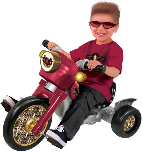 Childrens Toyshop  Toys : Tek Nek Iron Man Chopper Trike in Burgundy