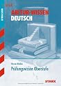 Abitur-Wissen Deutsch für G8; Prüfungswissen Oberstufe