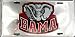 lp - 964 Alabama BAMA Chrome License Plate - 50063