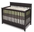 Child Craft Logan Lifetime Convertible Crib, Jamocha