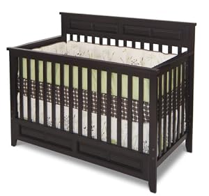 Child Craft Logan Lifetime Convertible Crib, Jamocha