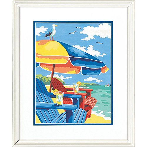 Dimensions Paint Works 73-91528 At the Beach Paint by Number Kit