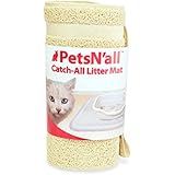 PetsN'all Catch-All Cat Litter Mat - Super Size 35x24 Inches