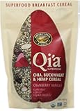 Nature's Path Qi'a Chia Buckwheat and Hemp Cereal, Cranberry Vanilla, 7.90 Ounce