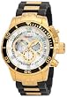 Gold Tone Corduba Quartz Chronograph Mother Of Pearl