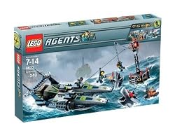 LEGO Agents Speedboat Rescue