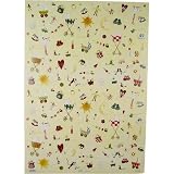 New Baby Toys Nursery Decoupage or Gift Wrap Paper 20 by 28 inches ~ A. Rossi