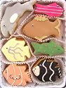 Beautiful Sweets Fish Organic Cookies, 64 Cookies