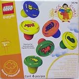  : Lego Explore Music: Music Extras, 6 Count , 3370 (Banjo, Accordion, Spring, Pig, Cow & Sheep)