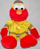  : Large Elmo Fireman Plush Sesame Street