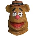 Men's The Muppets Fozzie Bear Deluxe Overhead Latex Mask