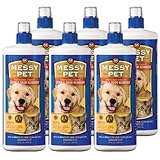 MESSY PET Brand - Stain & Odor Remover, 6 pack 32 fluid ounces