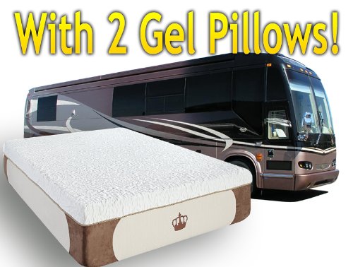DynastyMattress New Cool Breeze 12-Inch GEL Memory Foam Mattress for RV, Camper-Short Queen Size On Sale