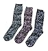 Lucky Love (TM Marled Crew Length Camp Boot Socks for Women, 2 & 3 Pack Options