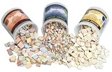 Aquastone Stone by Stone Mosaic Tiles - 3/8 Inch - 11 Lbs - 12-Color Assortment