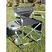 TUSCANY-Deluxe Make Up Director Chair - Italian Design-Side Table, Cup Holder and Storage Side Bag- Top-Of-The-Line Construction-Logos Available-MakeUp Artist's Preffered Director Chair .......
