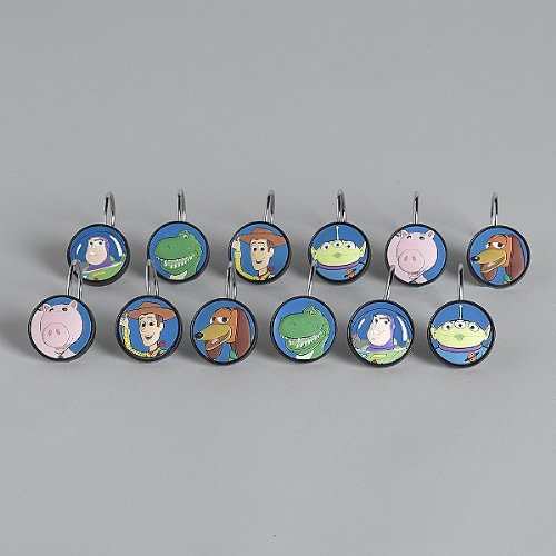 Toy Story 3 Shower Curtain Hooks
