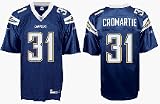 Reebok San Diego Chargers Antonio Cromartie Replica Team Color Jersey