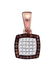 0.14CTW-DIA MICRO-PAVE PENDANT