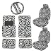 11pc Safari Car Mats Seat Steering Wheel Cover Set