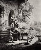 Rembrandt Harmensz. van Rijn (The Good Samaritan) Art Poster Print - 13" X 19"