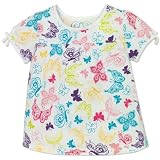 The Childrens Place Baby-Girls White Pretty T-shirt