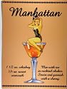 EUREKA LAKE MANHATTAN COCKTAIL USA BLECHSCHILD S1809