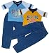Little Boys' Outfit with Pull-On Jeans and Football T-Shirt
