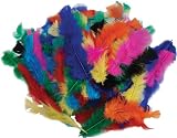 Fluffy Marabou Feathers 34 Grams-assorted Colors