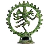 SHIVA NATARAJA STATUE ~ Brass ~ 3.75"