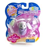 Zhu Zhu Baby Toodles with Accessories White