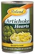 Roland Artichoke Hearts Quartered, 13.75-Ounce Tins (Pack of 12)