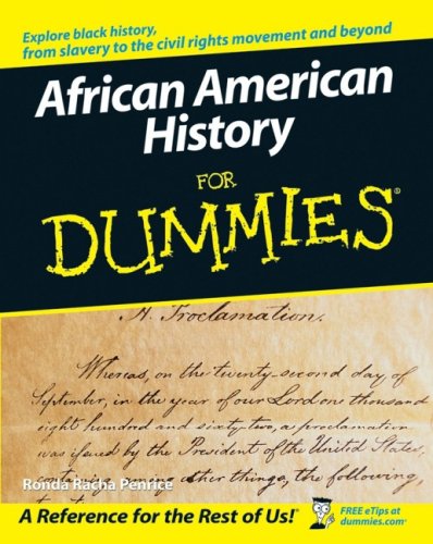 African American History For Dummies (For Dummies (History, Biography & Politics)) under African Americans in The Books Store